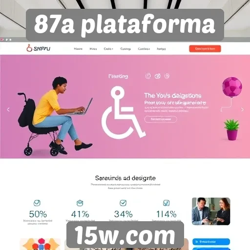 Acessibilidade no site 87a plataforma é destaque recente